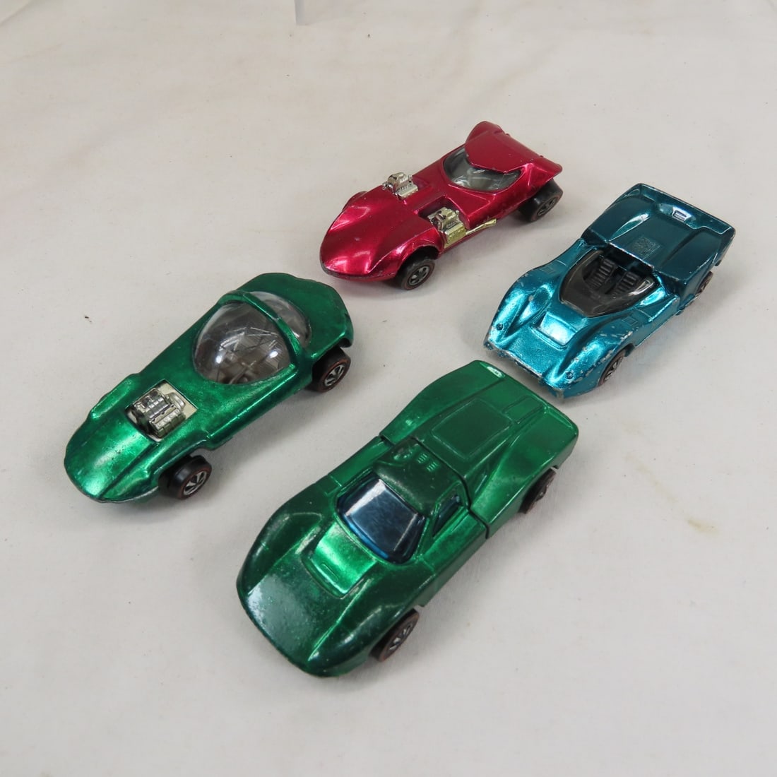 4 Hot Wheels Redlines Silhouette, Twin Mill (1 of 9)