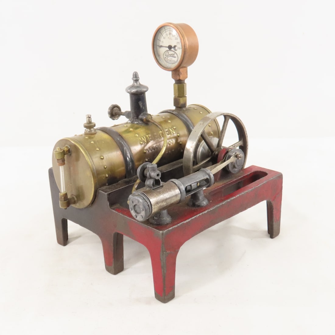 Antique Weeden Steam Engine Toy No. 14 (1 of 12)