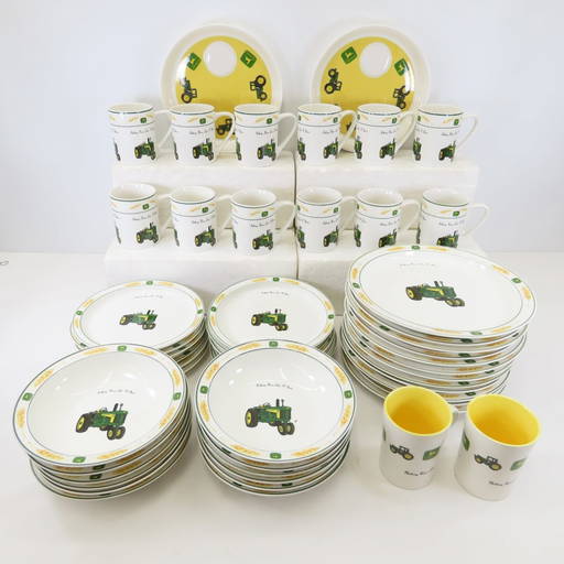Dish Sets Gibson John Deere Dishes John Deere (Gibson Brand) Dish Set
