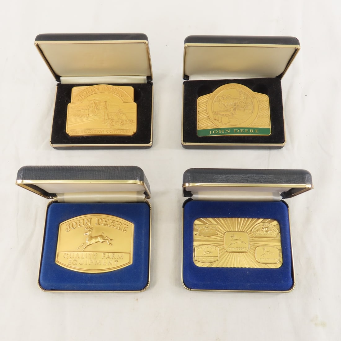 4 John Deere Limited Belt Buckles, Tractors & more (1 of 13)