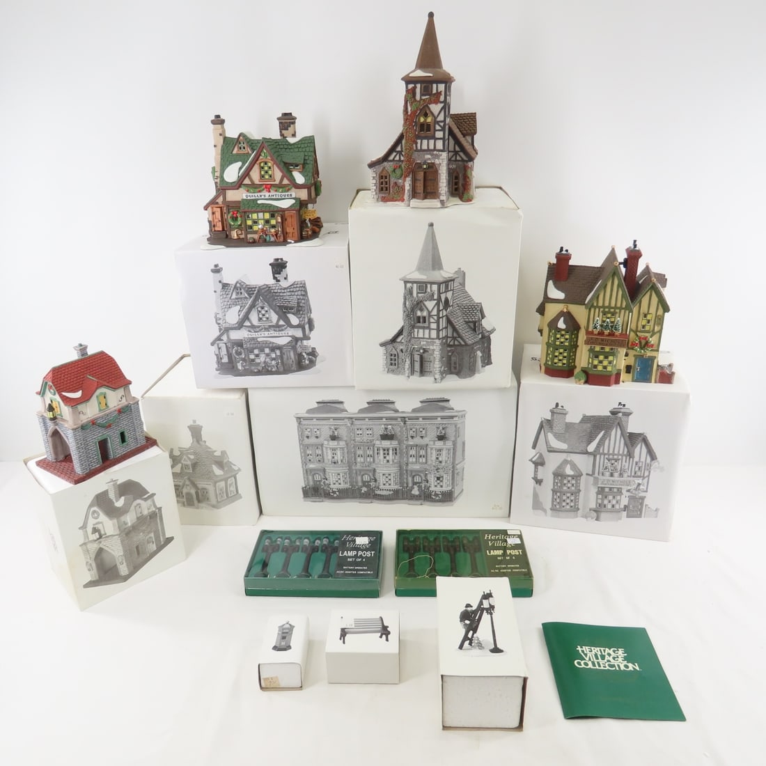 5 Dept 56 Dickens Village Buildings & 6 Access. (1 of 20)