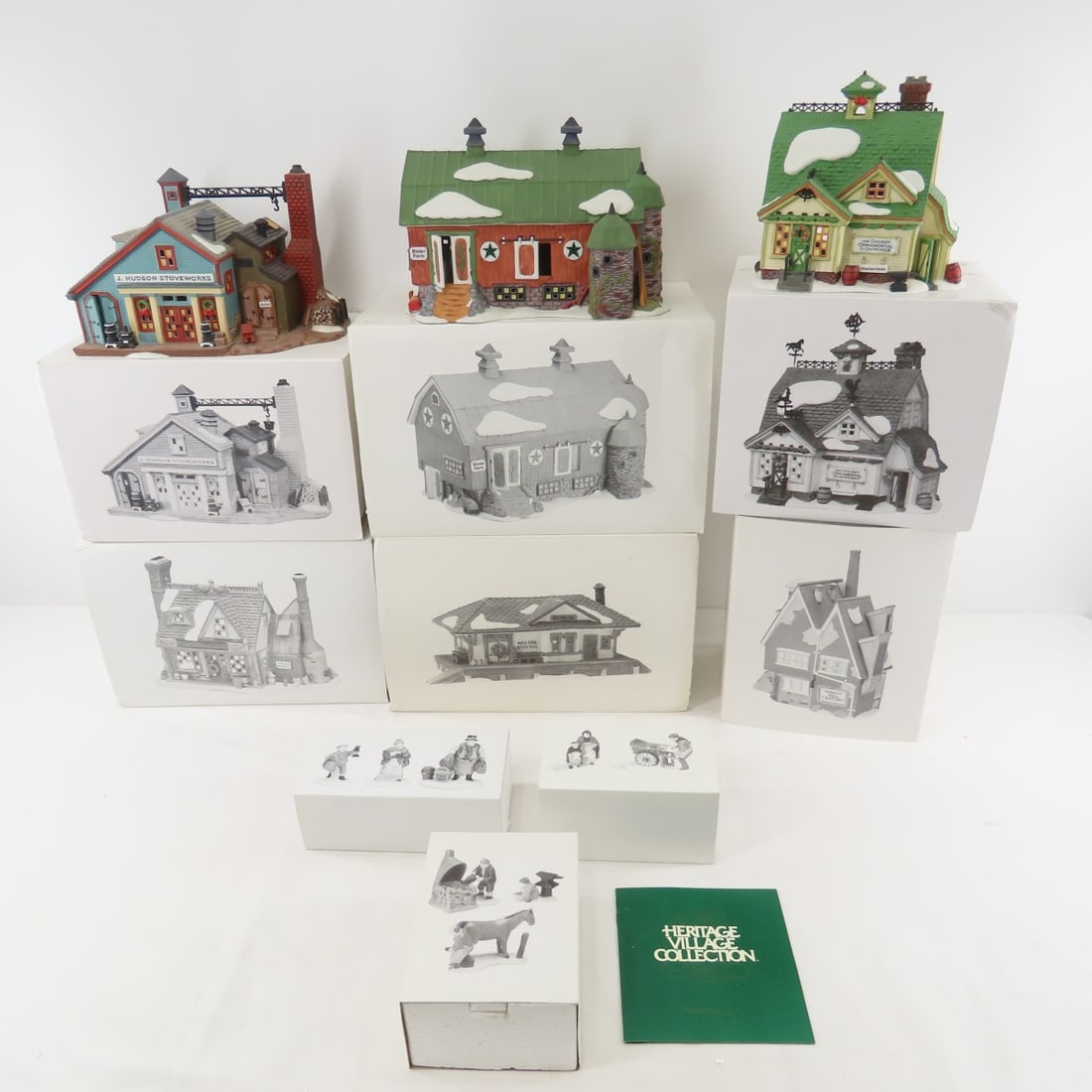 6 Dept 56 New England Village Buildings & 3 Access (1 of 20)