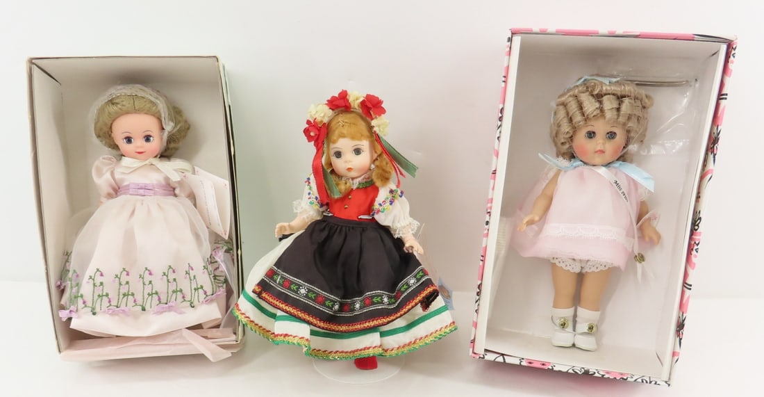 8" Vogue Ginny & 2 Madame Alexander Dolls (1 of 18)