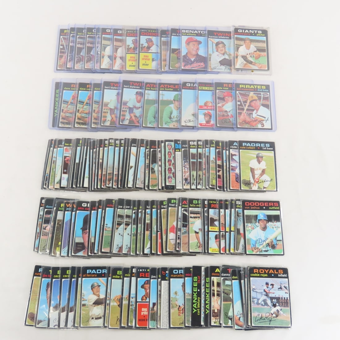 1971 Topps Baseball Cards with stars (1 of 13)