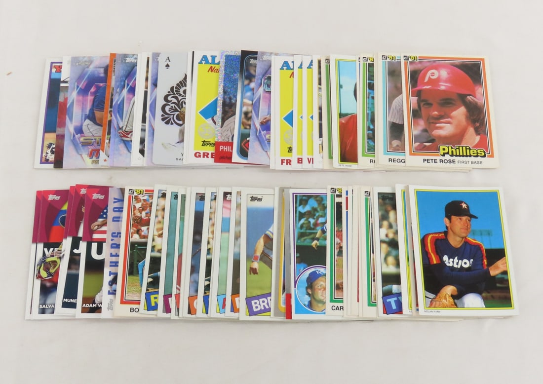 60 Plus Vintage Baseball Cards with Stars (1 of 13)