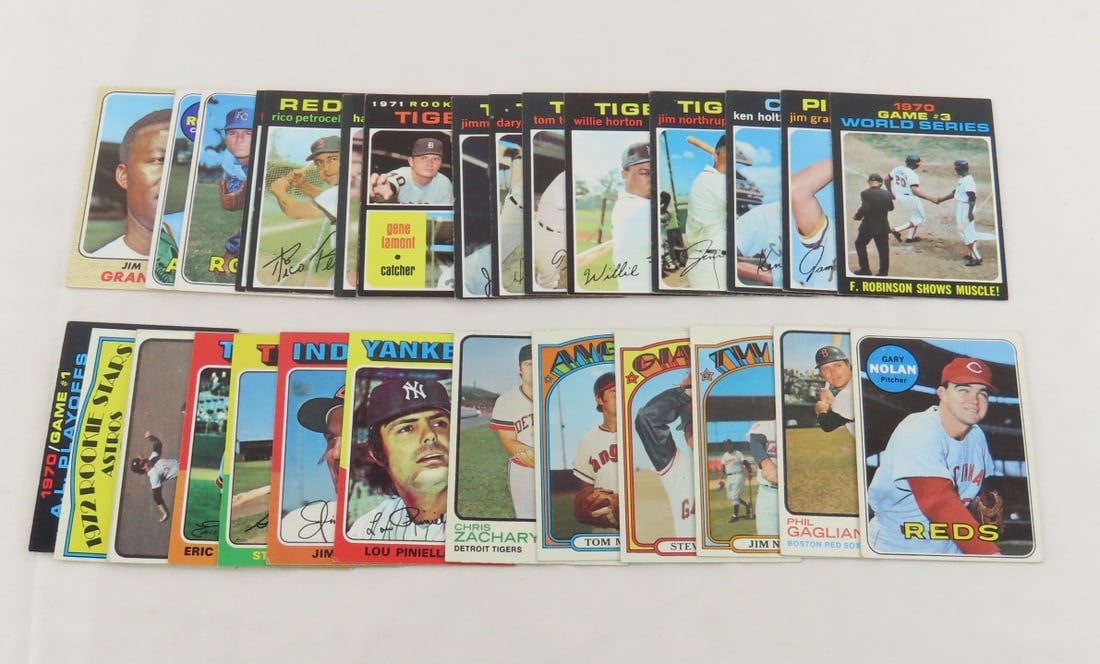 30 Vintage Baseball Cards With Stars (1 of 13)