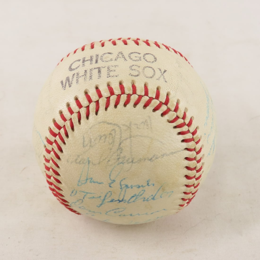 1962 Chicago White Sox team signed baseball (1 of 8)