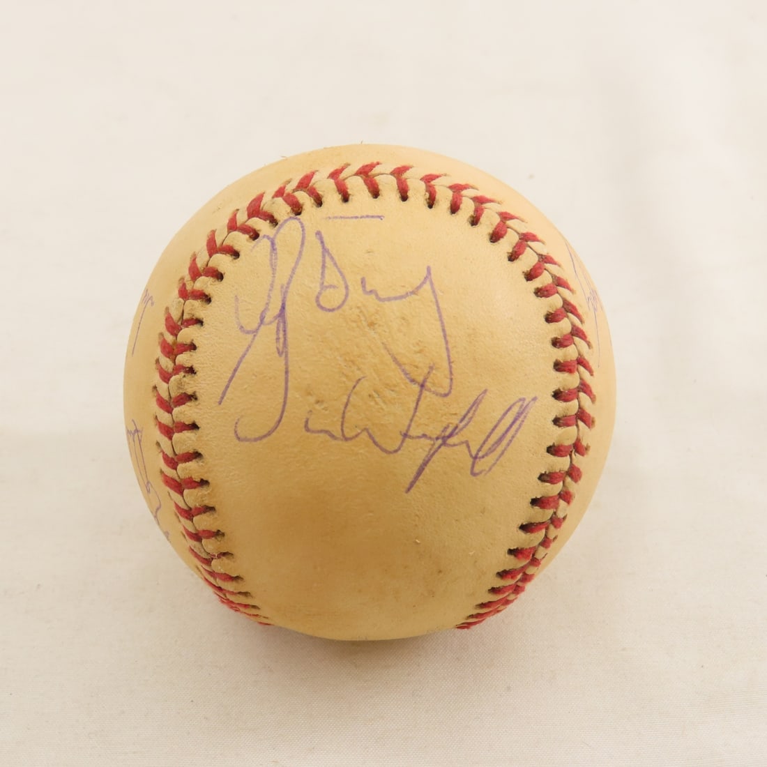 Nolan Ryan autographed baseball (1 of 7)