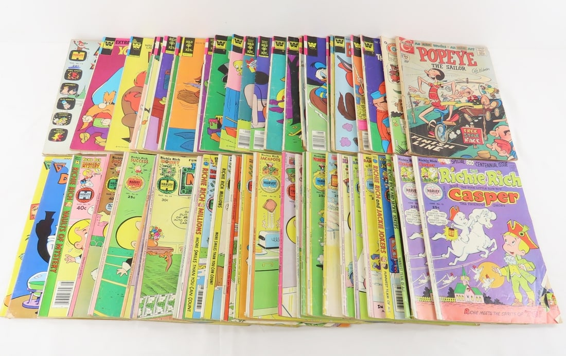 55 old misc comic books from 1968-1981, 1989-1990 (1 of 10)