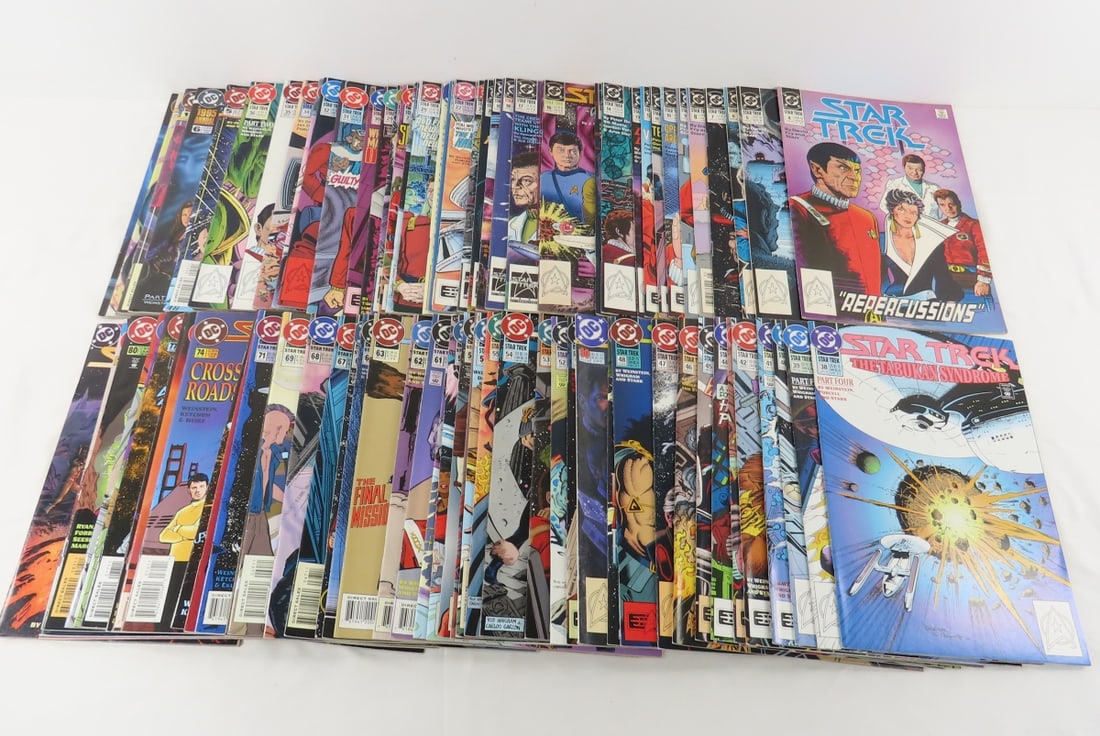 86 DC Star Trek comic books from 1990-1996 (1 of 16)