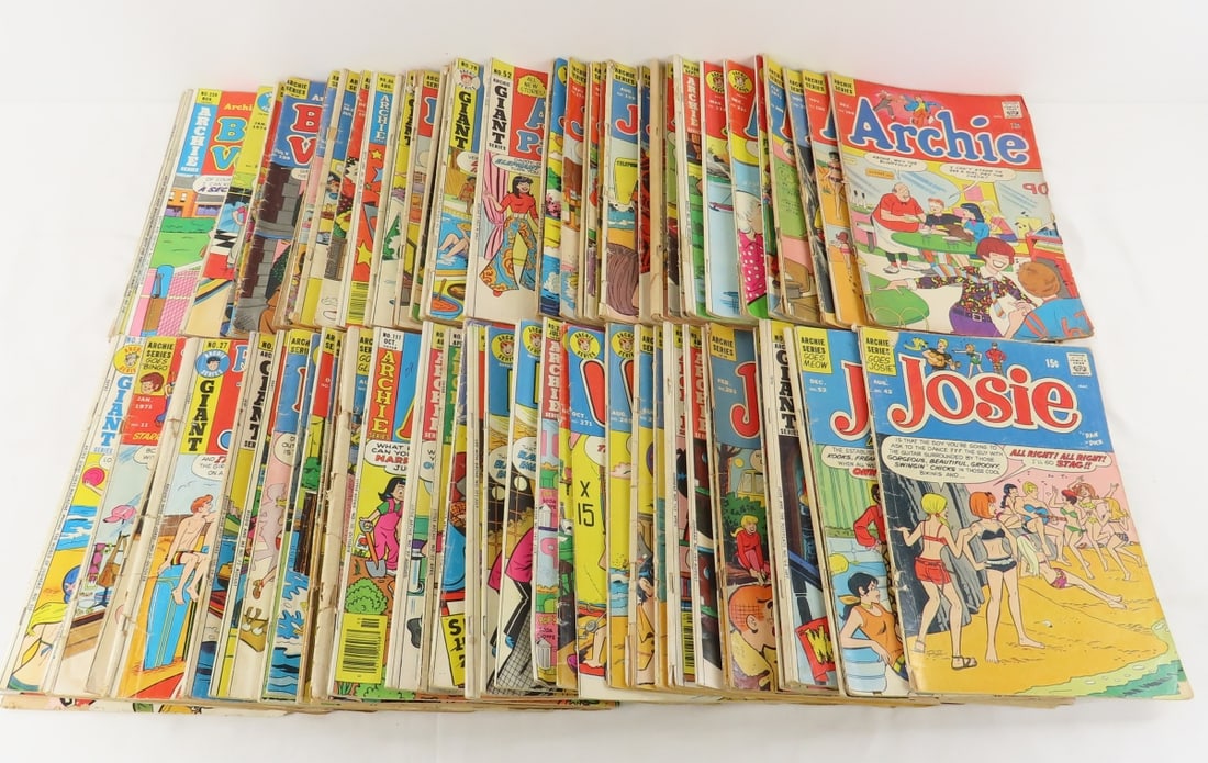 84 old Archie comic books from 1966-1978 (1 of 15)