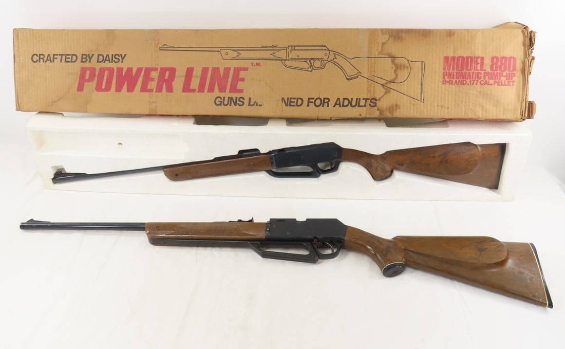 2 Daisy Model 880 Air Rifles- 1 with box (1 of 20)