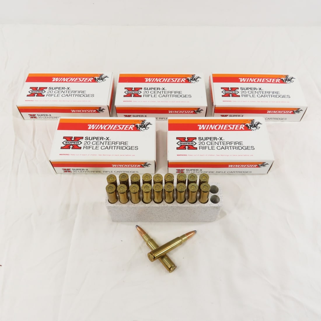 100 Rounds Winchester 8mm Mauser (1 of 8)