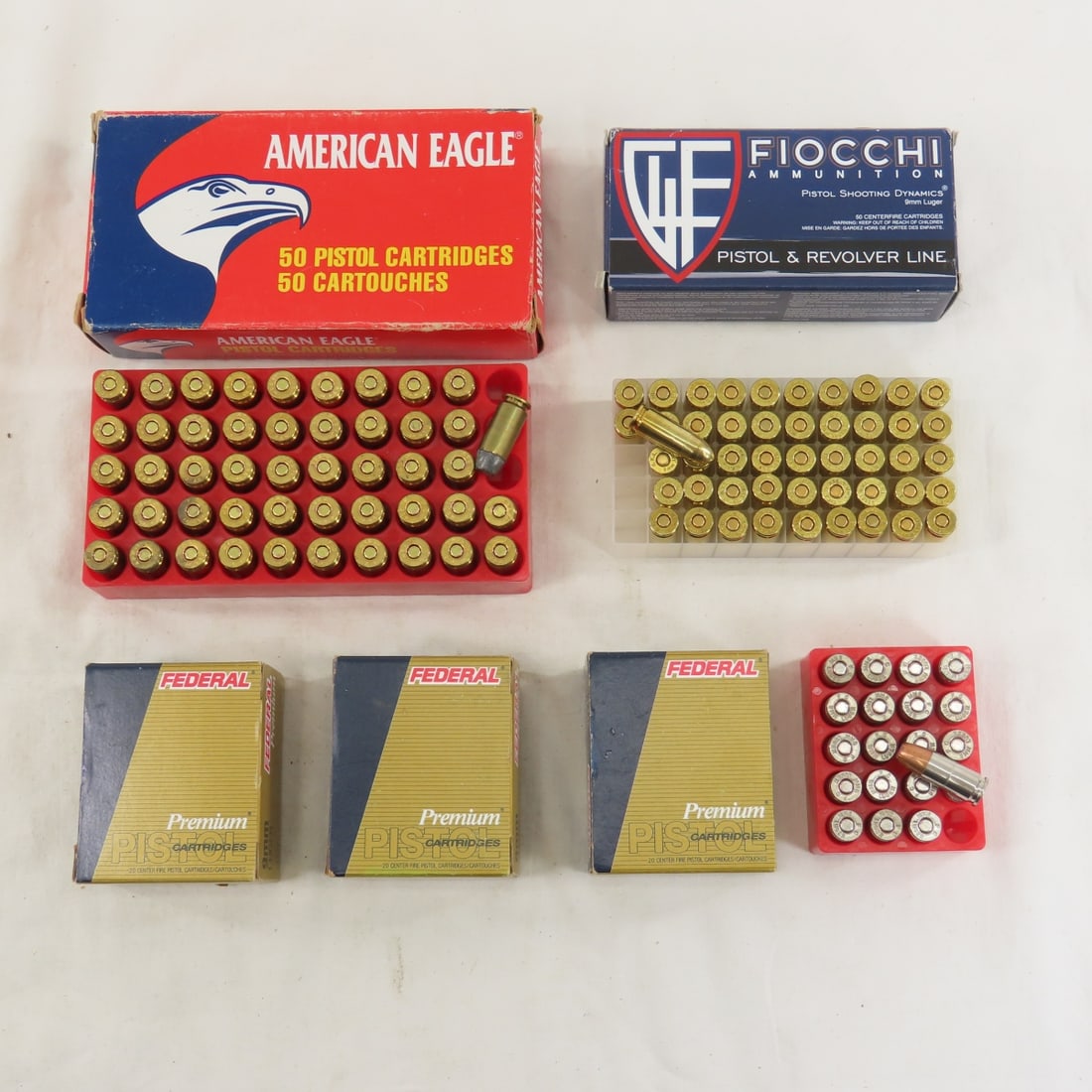 Ammunition: 150+ Rounds Mixed 9mm & .40S&W (1 of 9)