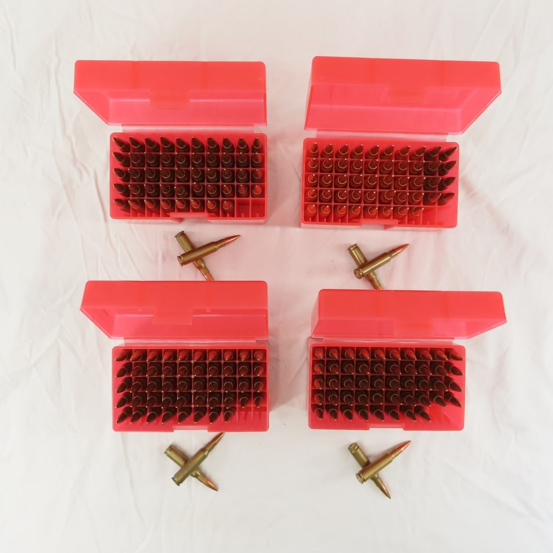 200 Rounds Lake City 8mm Mauser Ammunition: 200 Rounds Lake City 8mm Mauser Ammunition - in plastic cases Photos are part of description. Please ask questions and read terms & conditions before bidding.