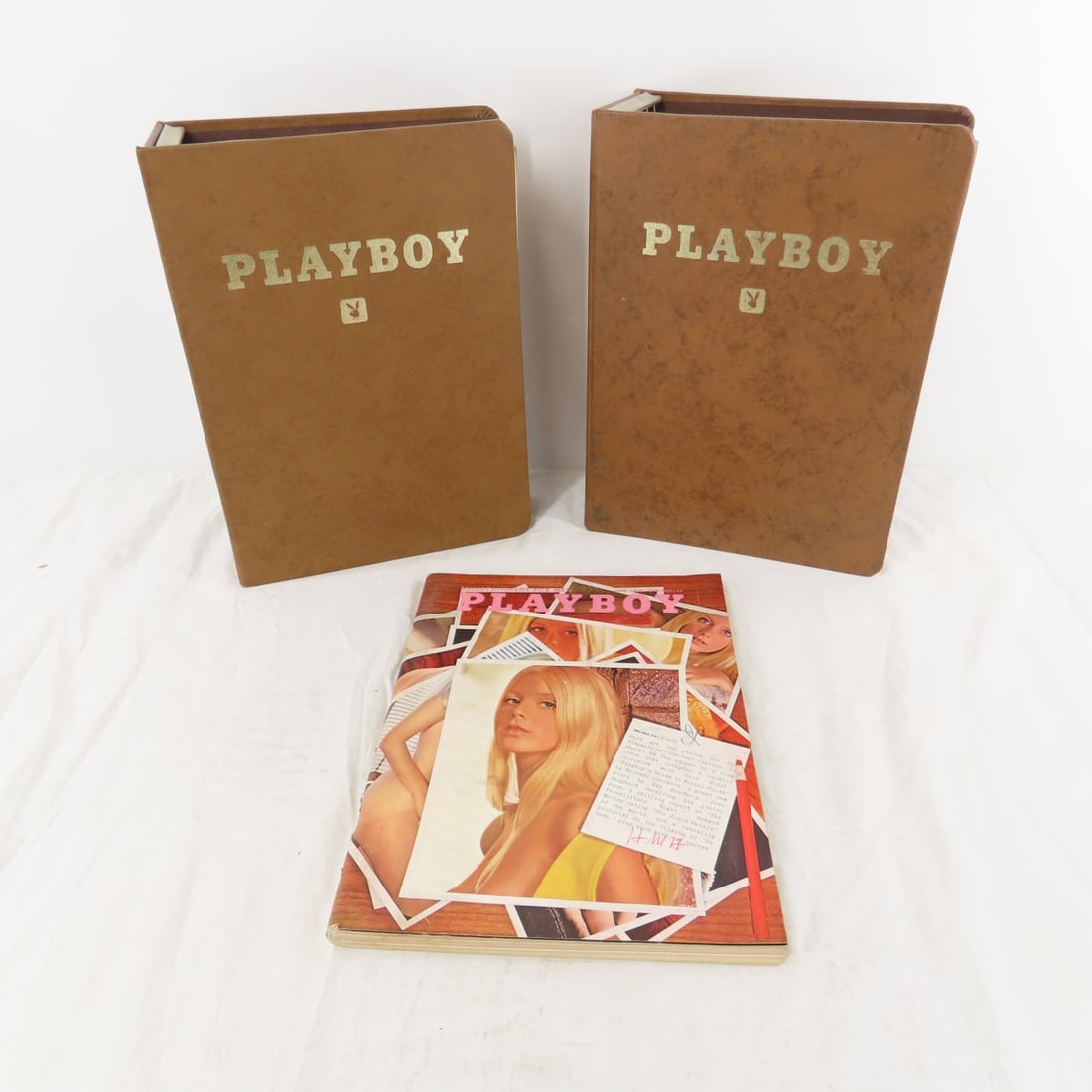 11 Playboy Magazines, 1969 In Hardcover Binders (1 of 15)