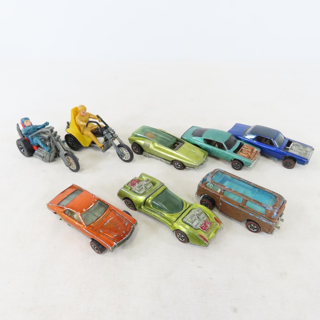 6 Hot Wheels Red Lines & 2 RRRumblers (1 of 18)