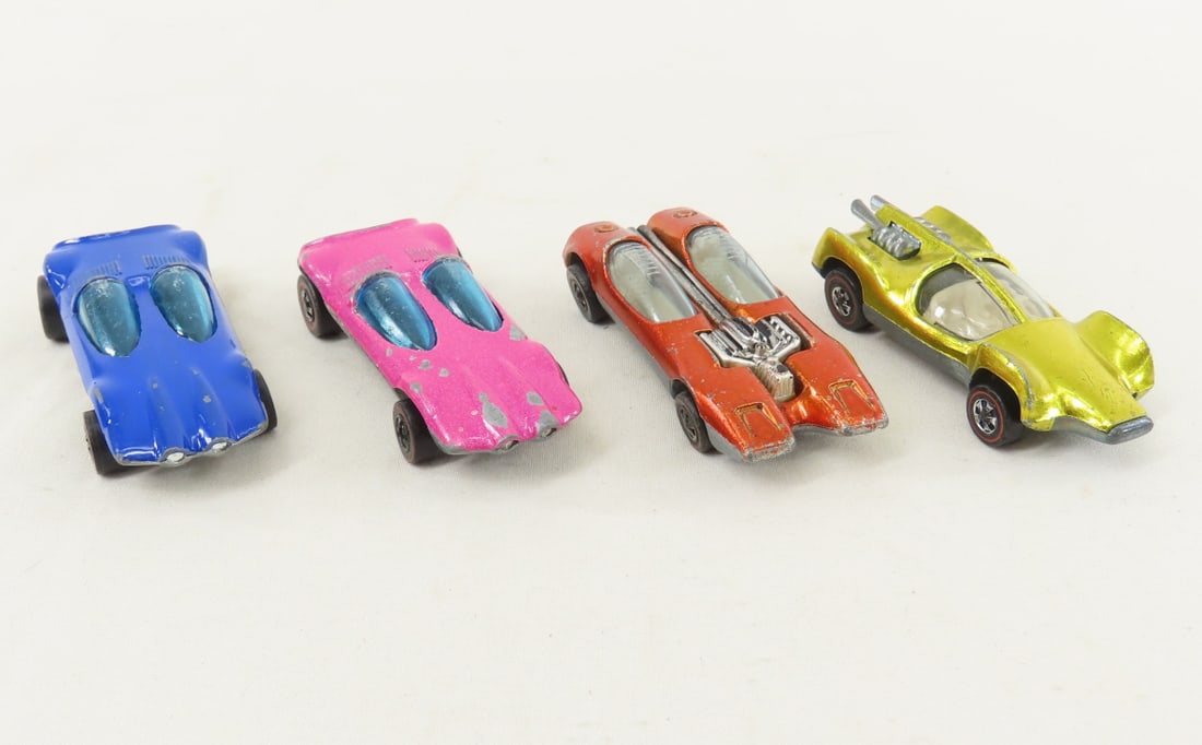 4 Vintage Hot Wheel Redlines (1 of 19)