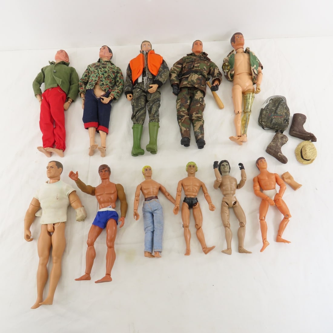 Vintage GI Joe, Mego and other Action Figures: Vintage GI Joe, Mego and other Action Figures - Hasbro, Ertl, Mattel, Mego Photos are part of description- Live Auctioneers only shows 20 photos per lot, if there are more you can view them on Proxibi