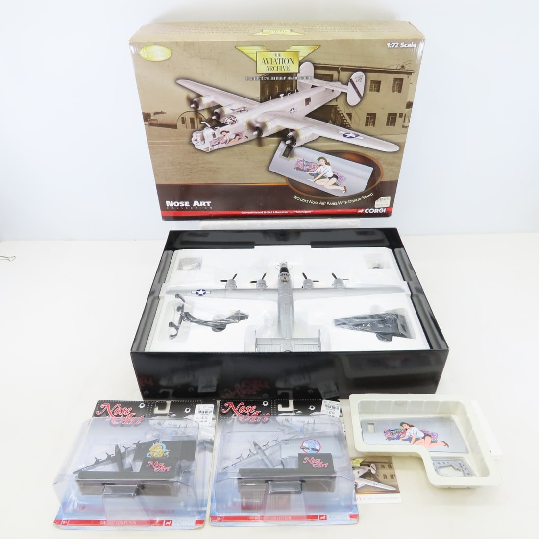 3 Corgi Nose Art WWII Airplane Models (1 of 18)