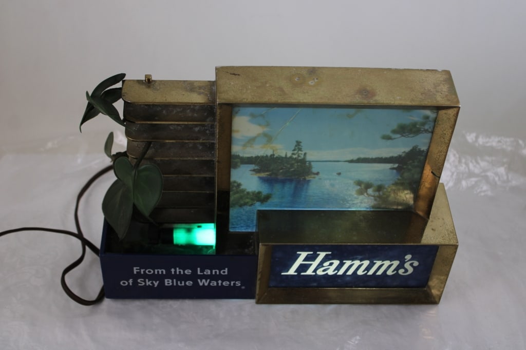 Hamm's Beer Bar Back Light Up Sign WORKS (1 of 14)