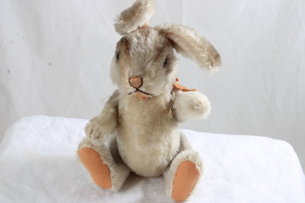 1950's Mohair Bunny U.S. Zone Germany (1 of 12)