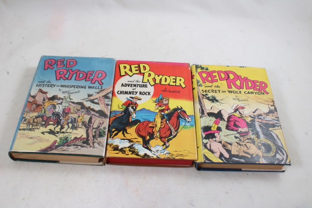 3 Red Ryder H/C Books with Dust Jackets (1 of 18)