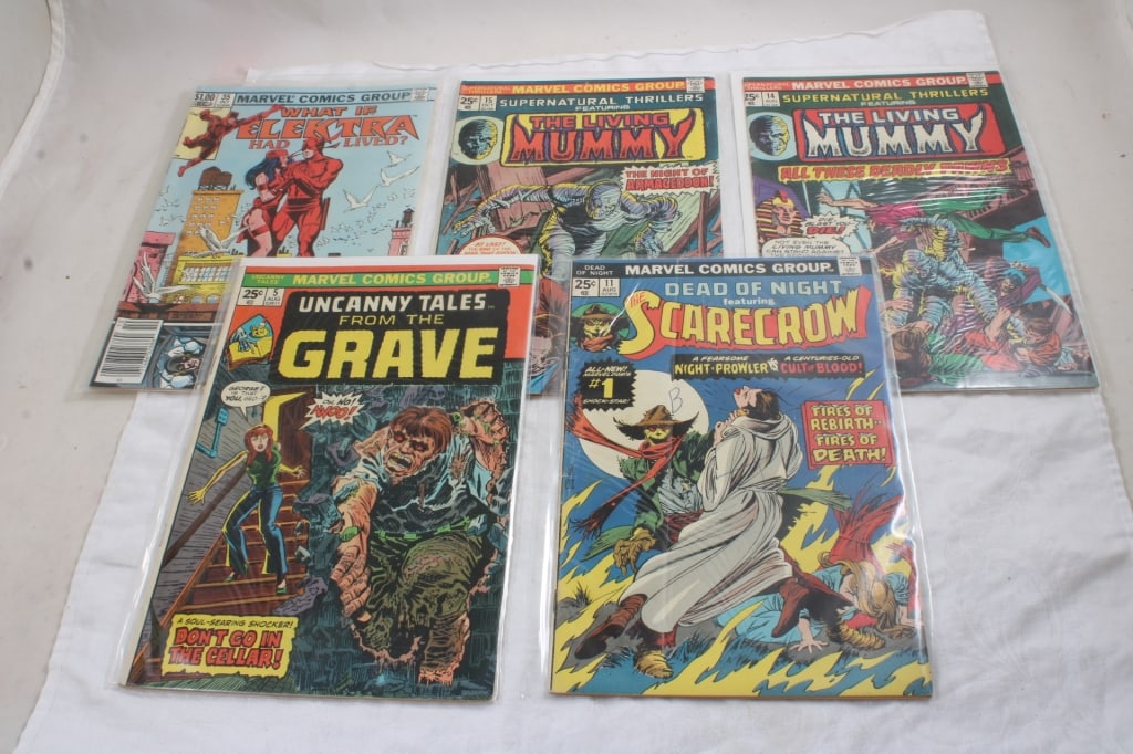 5 Marvel Comic Books (1 of 7)