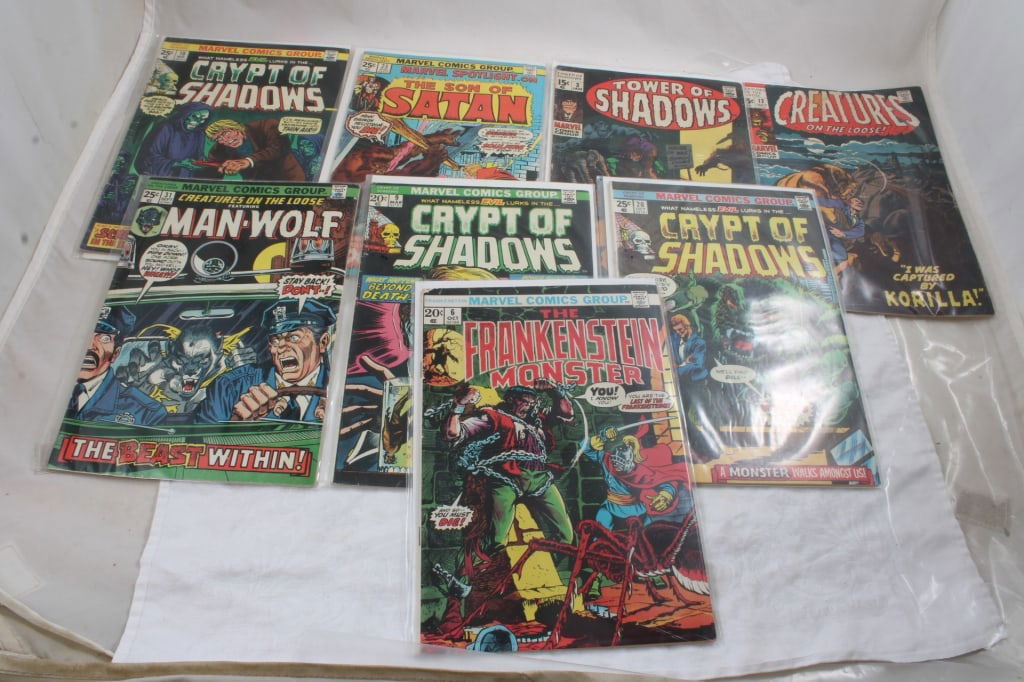 7 Marvel Comic Books (1 of 9)