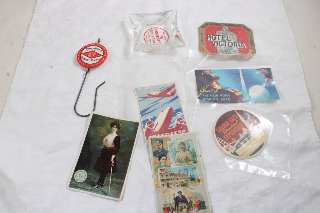 Advertising, Luggage Decals, Ashtray & More (1 of 14)