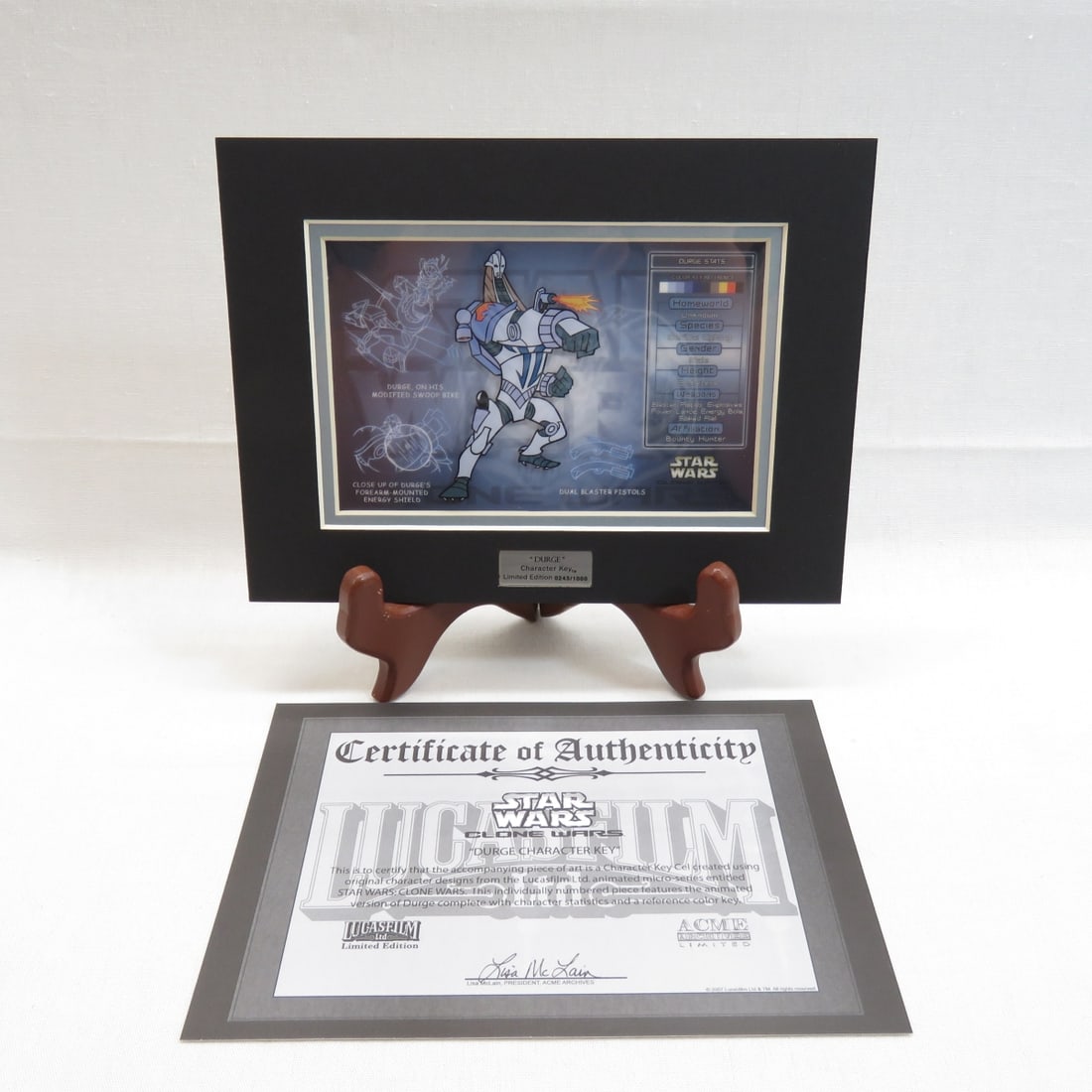 ACME Star Wars Durge Character Key Cel Art (1 of 8)