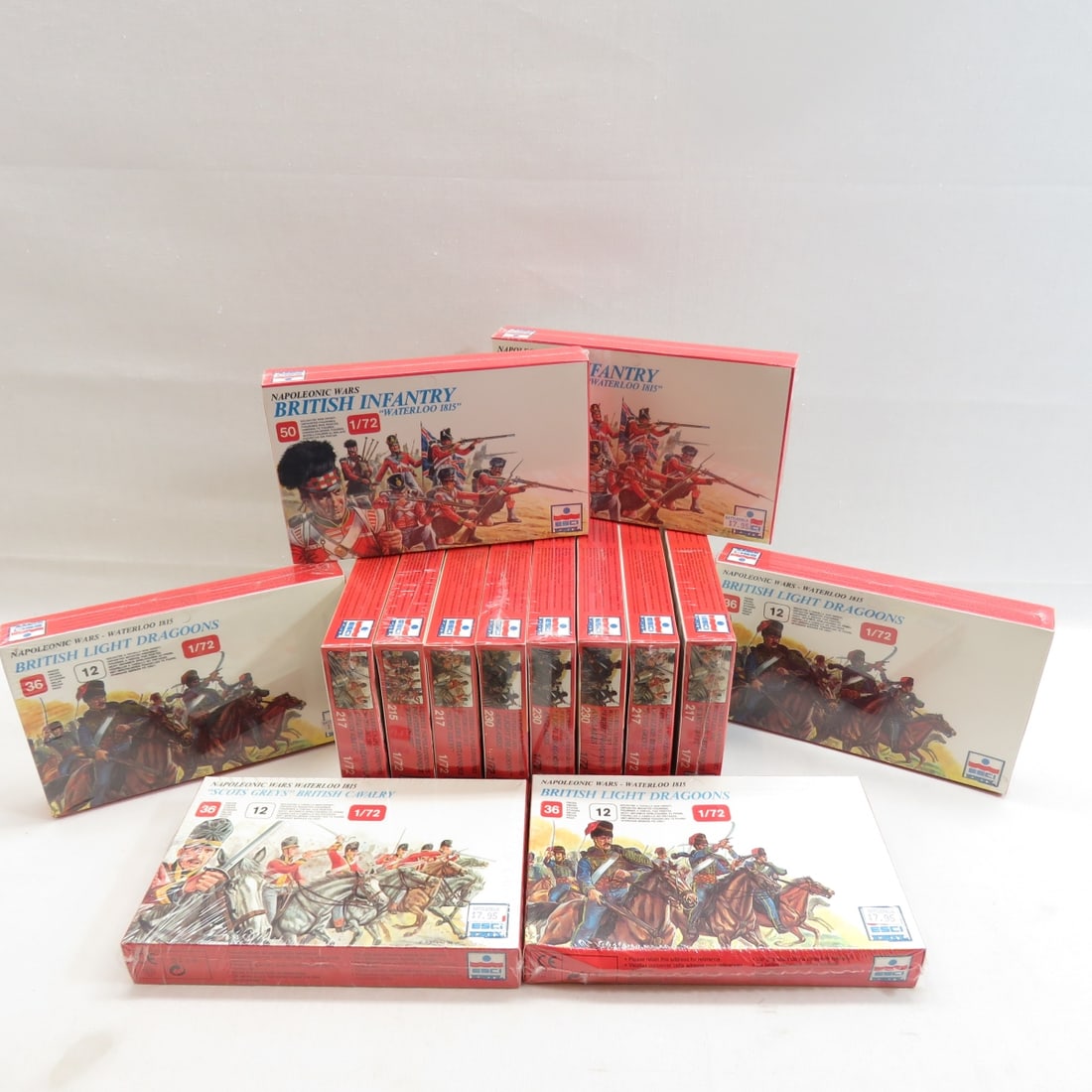 14 ERTL ESCI Military Infantry/Figure Models Kits (1 of 10)