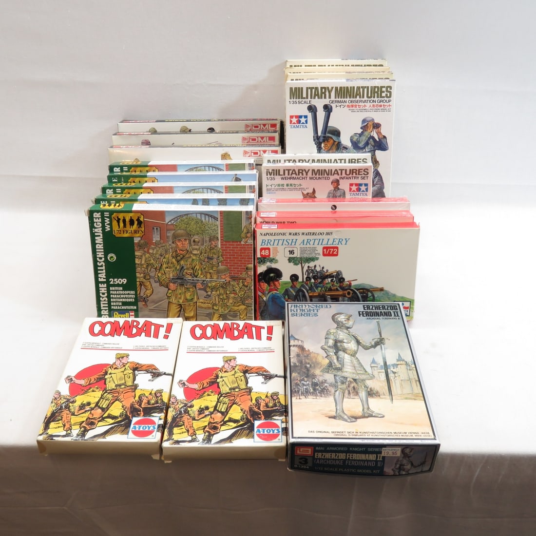 20 Military Figure Plastic Model Kits Tamiya More (1 of 20)