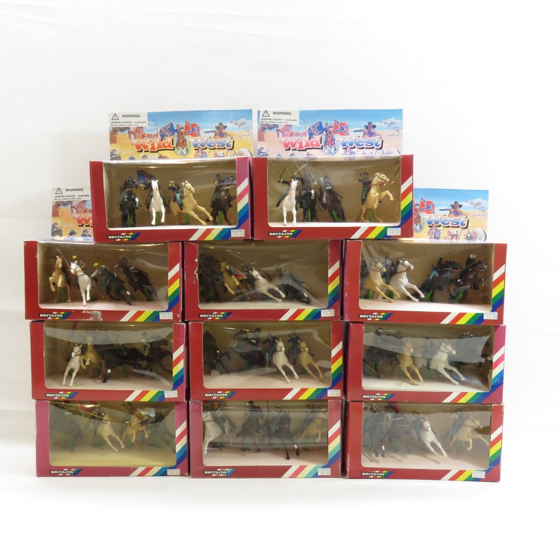 11 Britains Wild West Horse/Figure Box Sets (1 of 13)