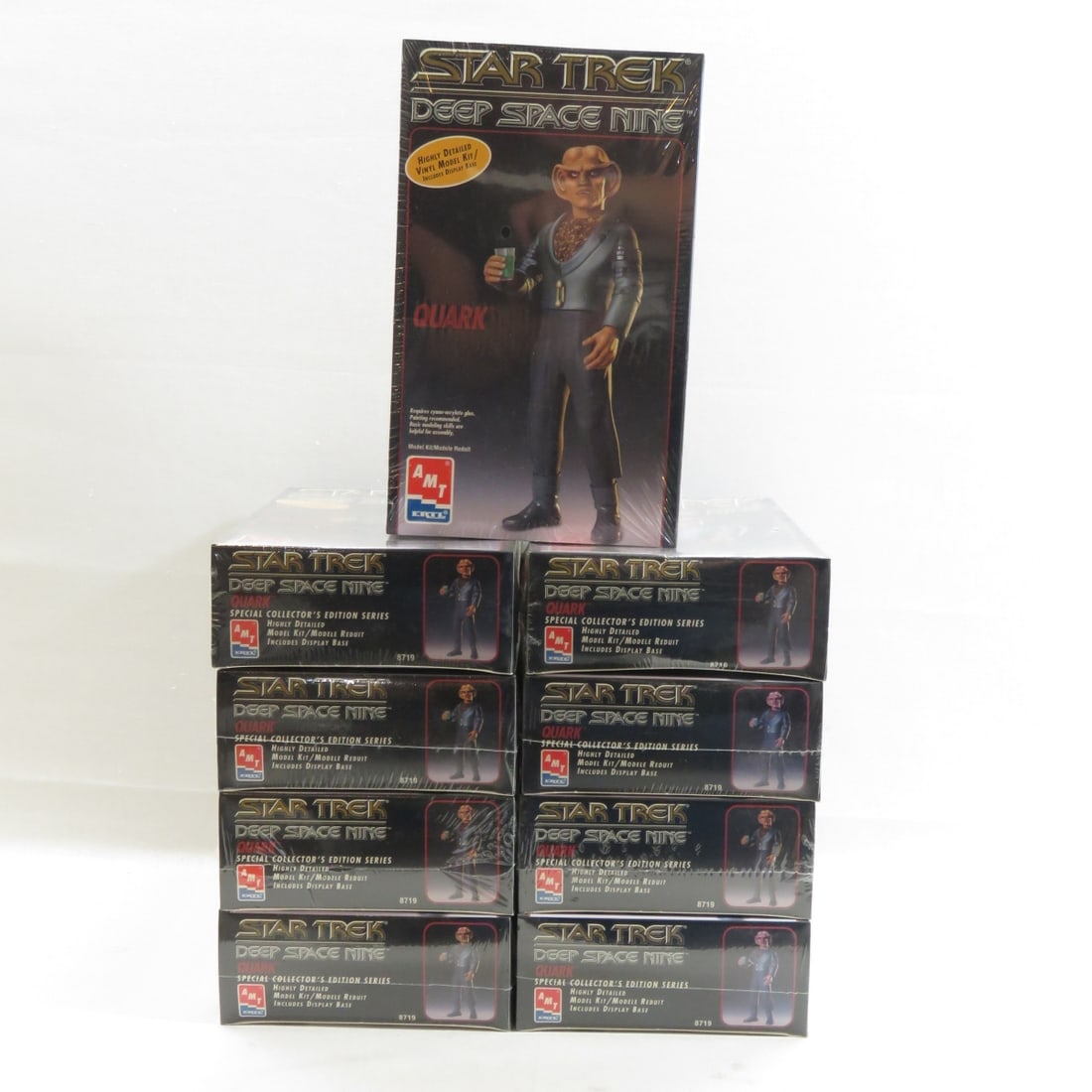 9 ERTL AMT Star Trek "Quark" Plastic Model Kits (1 of 8)