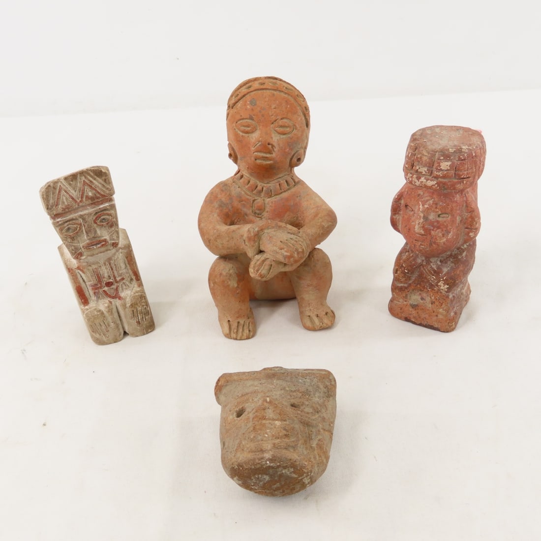 Pre-Columbian Terracota Figural Statues (1 of 19)