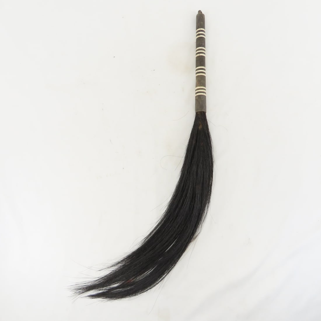 African Horse Hair Fly-Whisk with Wood Handle (1 of 9)