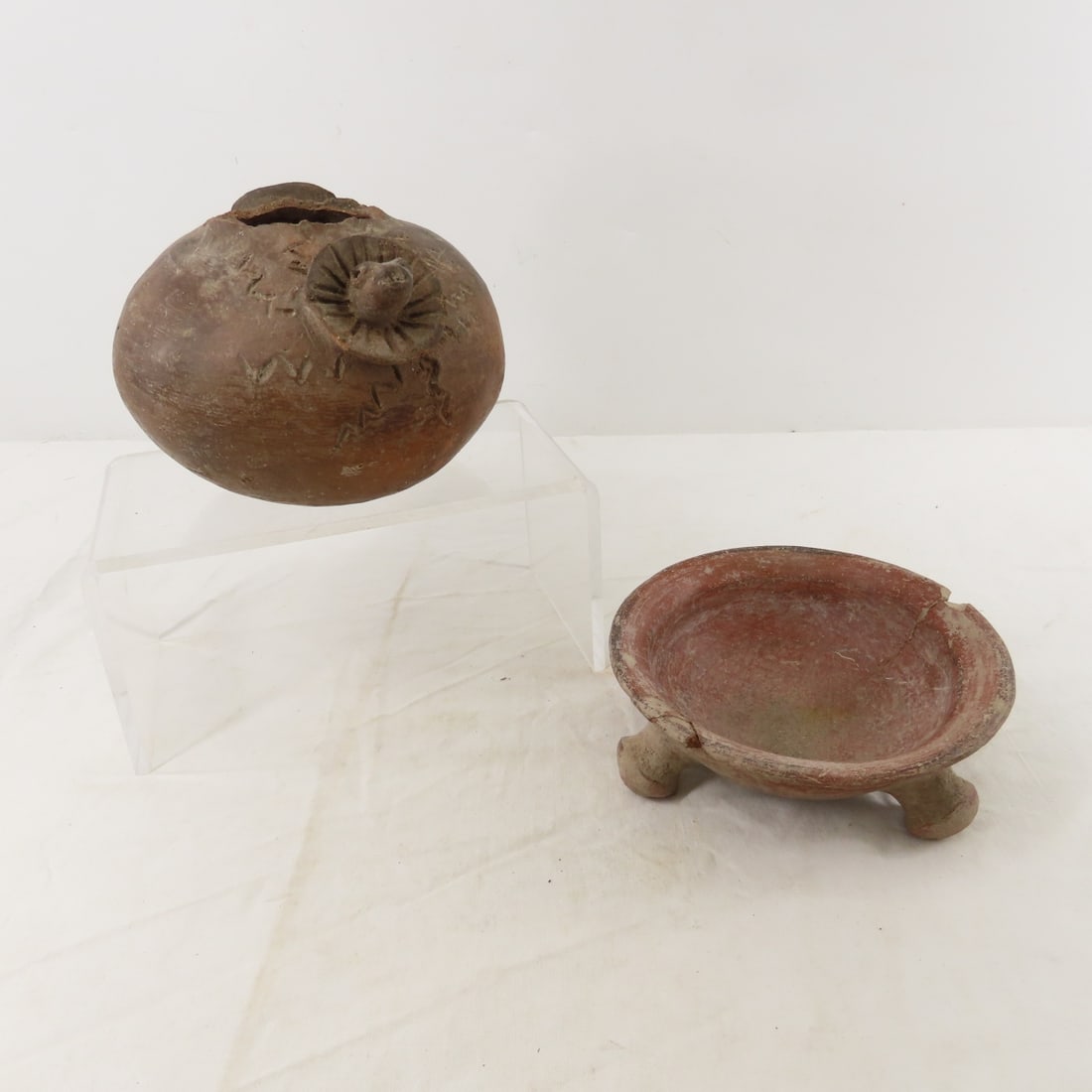 Pre-Columbian Clay Bowl & Vessel (1 of 19)