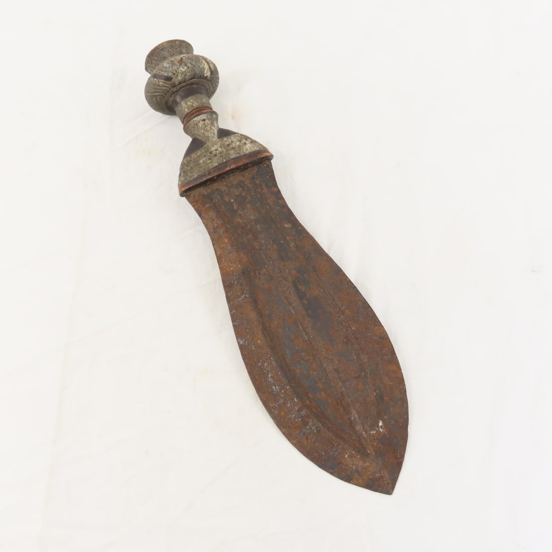 Congo, African Kuba Tribe Ceremonial Ikula Knife (1 of 12)