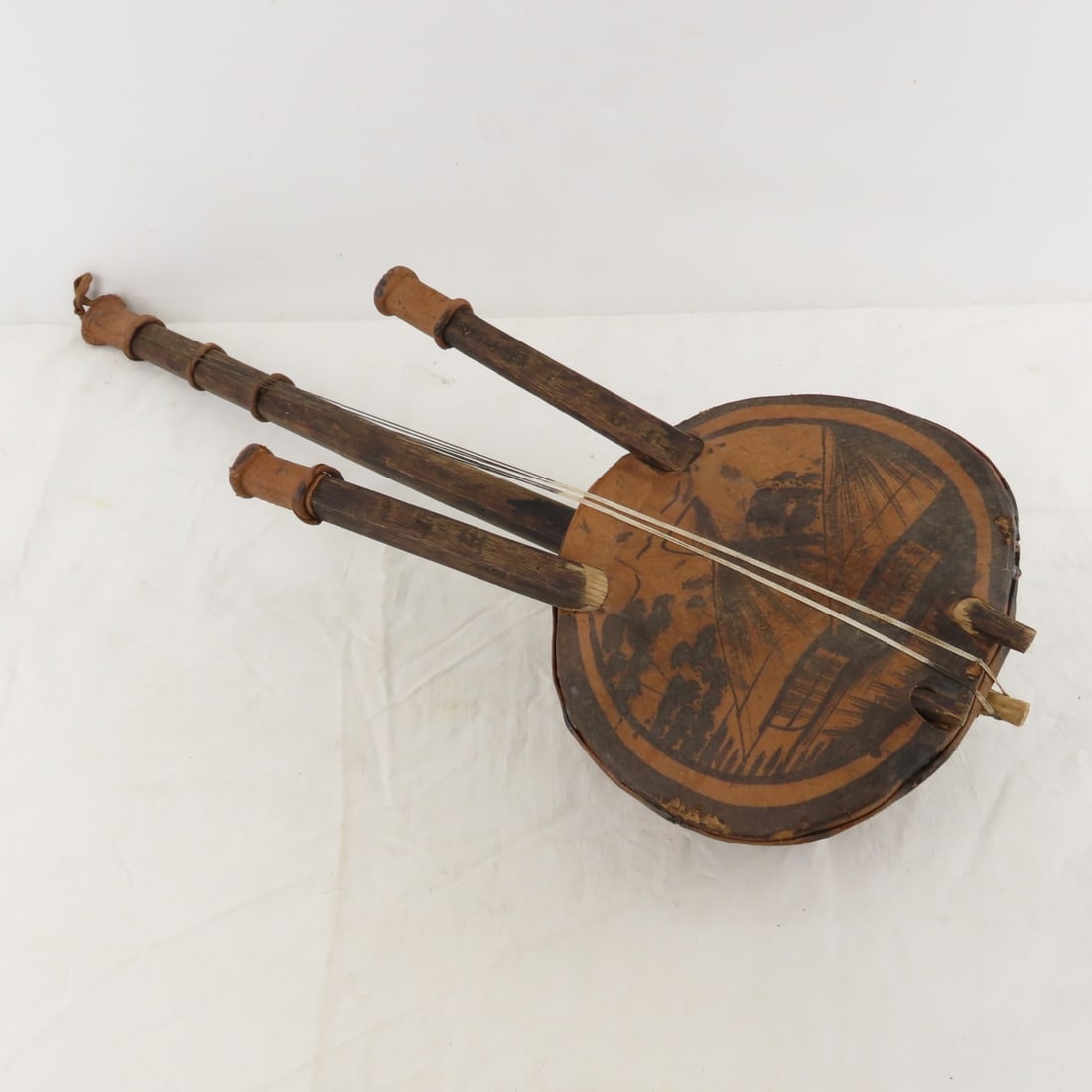 West African Kora, Lute or Harp String Instrument (1 of 17)