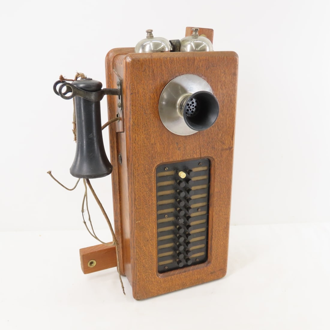 Antique Wall Mount Wood Intercom Telephone (1 of 13)