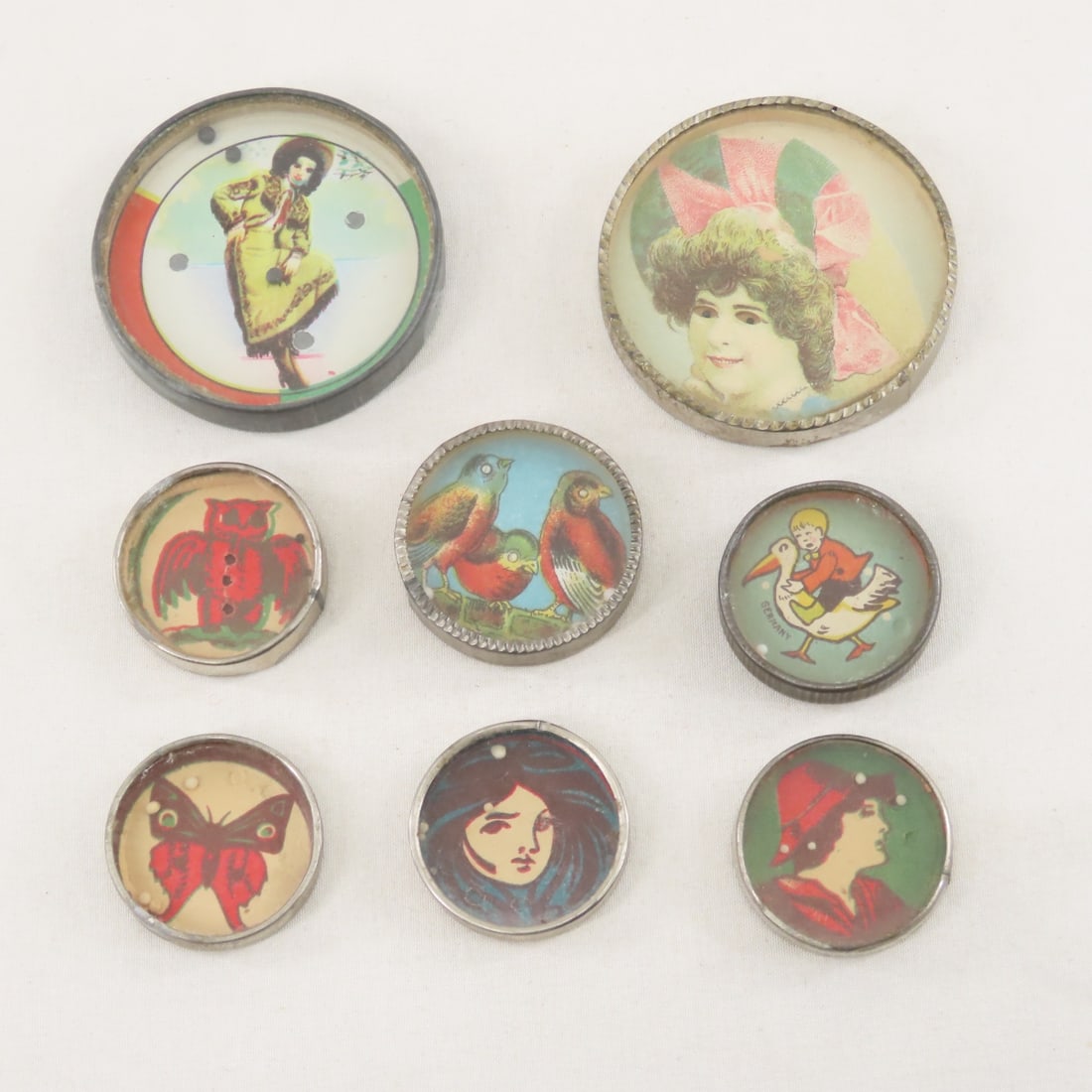 8 Vintage Dexterity Puzzles, Victorian Ladies (1 of 17)