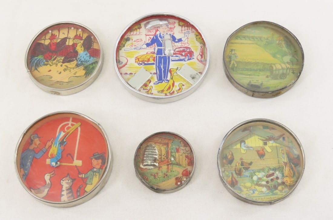 6 Dexterity Puzzles, Birds, Bees, Cars, Donkey (1 of 14)