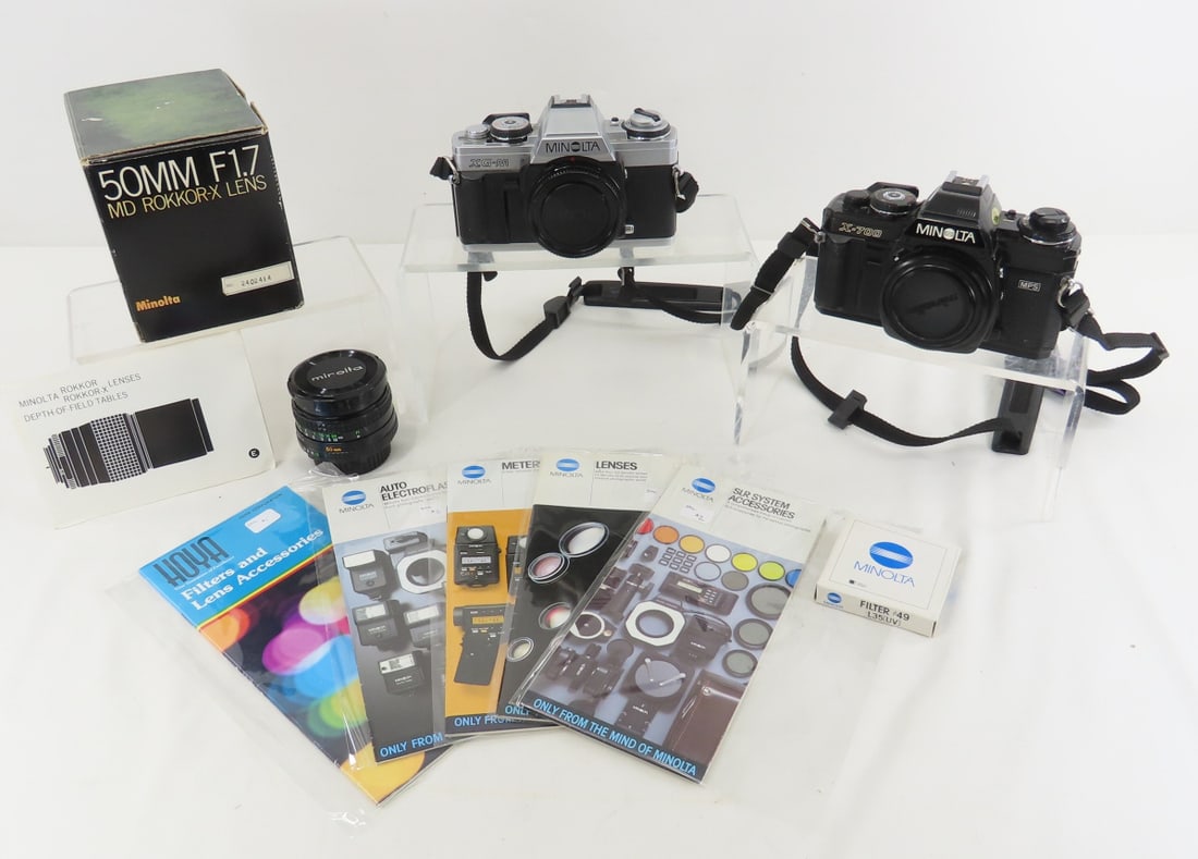 Minolta X-700, XG-M, Rokkor 50mm f/1.7 Film Camera (1 of 19)