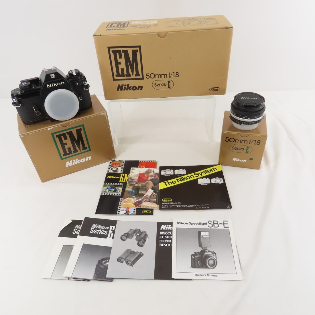 Nikon EM 35mm Film Camera + 50mm f/1.8 Lens (1 of 17)