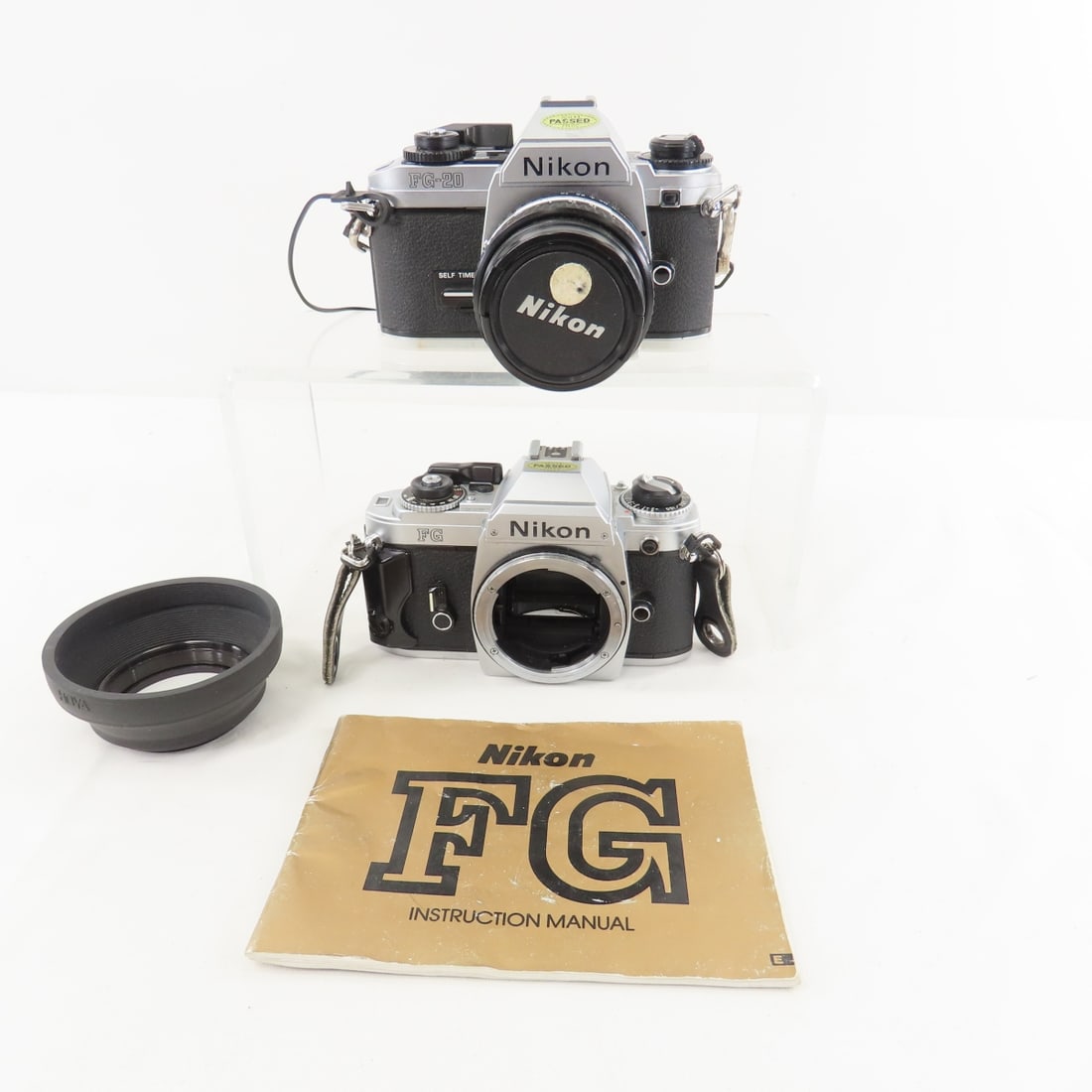 Nikon FG & FG-20 35mm Film Cameras & 50mm f/1.8 (1 of 15)