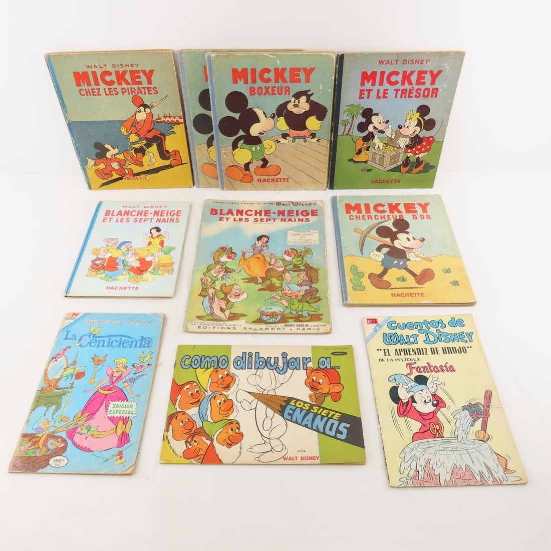 10 Vintage Foreign Language Disney Books (1 of 20)