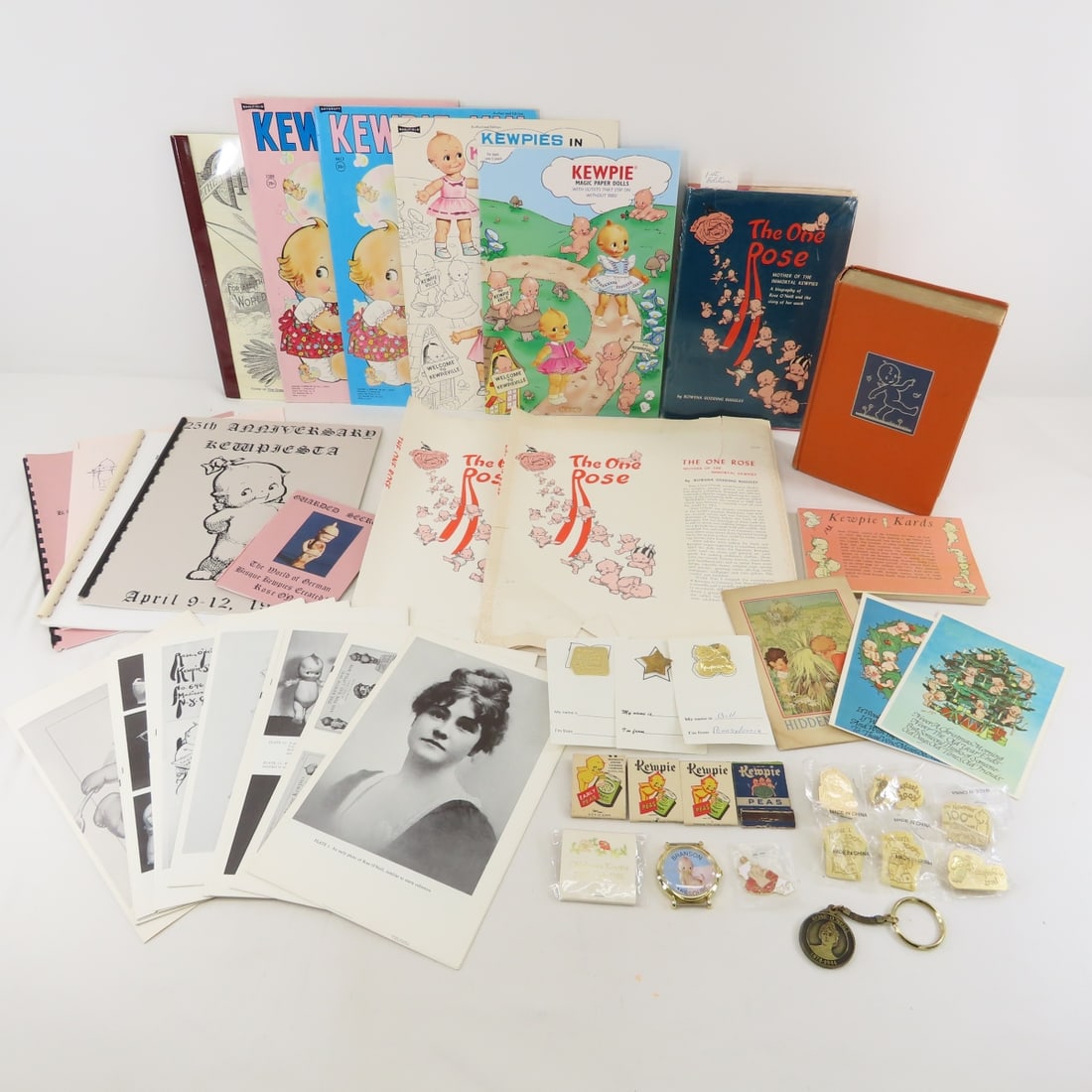 "The One Rose" Book & Kewpie Collectibles (1 of 19)