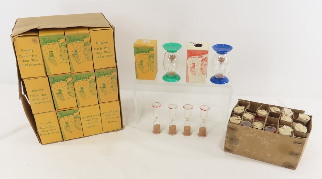 56 Vintage Hilco Ideal Game Hour Glass Sand Timers (1 of 9)