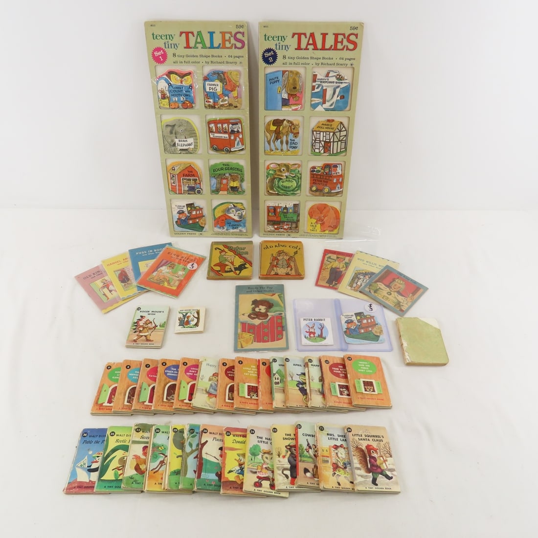 Disney Tiny Golden Books, Richard Scary & Others (1 of 20)